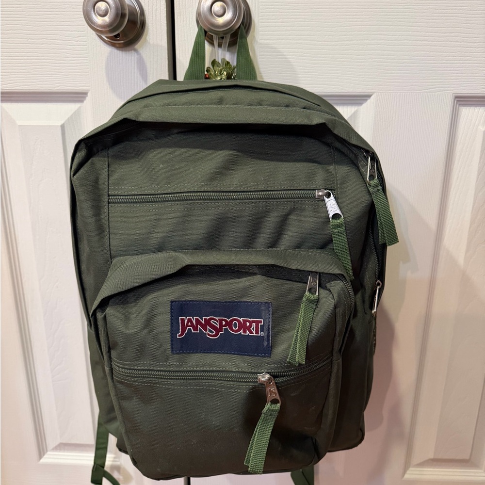 Jansport Olive Backpack for Men